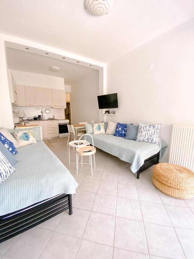 A Wonderful Apartment In Front Of The Sea! Peraía Dış mekan fotoğraf